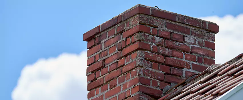 Brick Chimney Flue Installation in Corsicana, TX