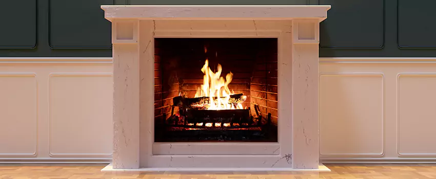Decorative Electric Fireplace Installation in Corsicana, Texas