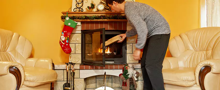 Gas to Wood-Burning Fireplace Conversion Services in Corsicana, Texas