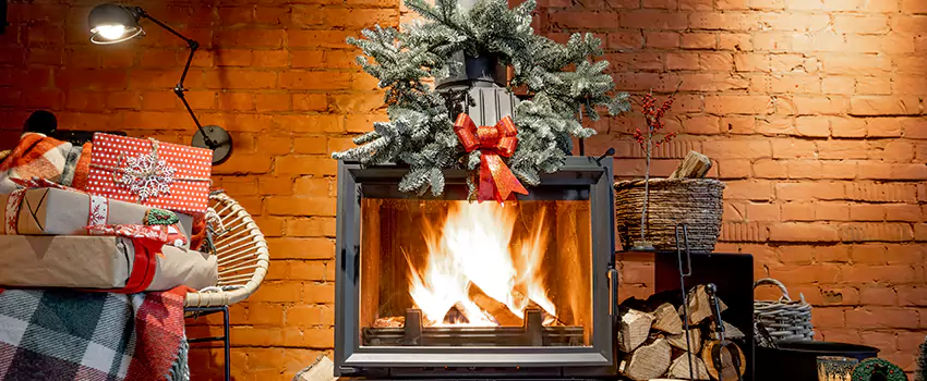 Travis Industries Linear Gas Fireplace Installation in Corsicana, Texas
