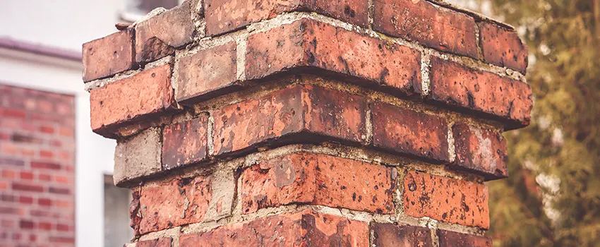 Cracked Chimney Bricks Repair Cost in Corsicana, Texas