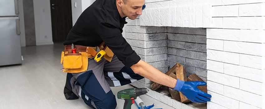 Fireplace Damaged Damper Frame Repair Services in Corsicana, Texas