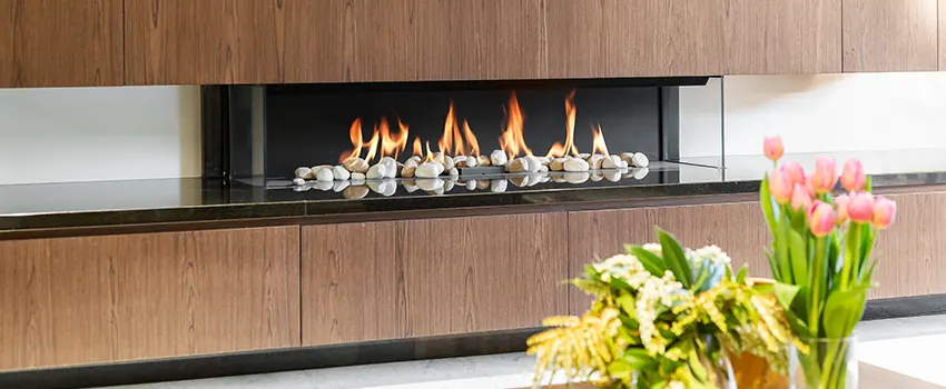 Double-height Fireplace Design Refurbishment in Corsicana, Texas